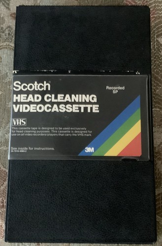 Scotch head cleaning - head,