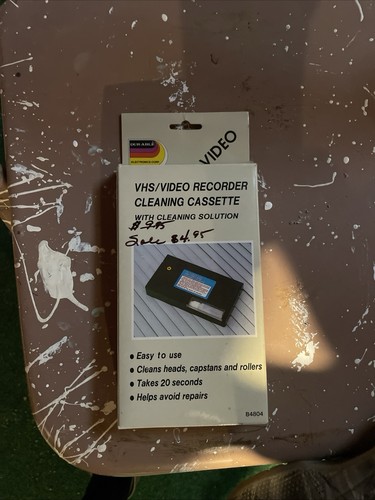 Vhs video recorder cleaning - vhs/,