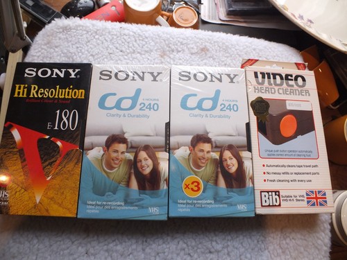 Bib vhs cleaning - cleaning, tape