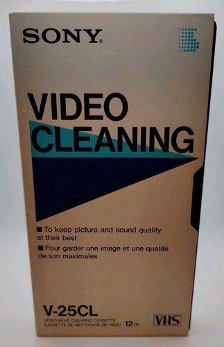 Sony 25cl vhs - sony, s-vhs