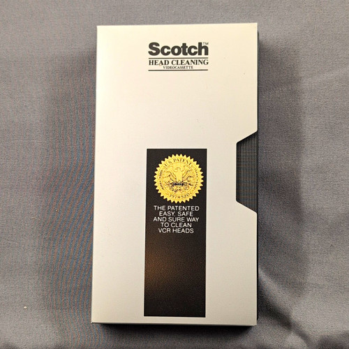 Scotch vhs vcr - vcr, head