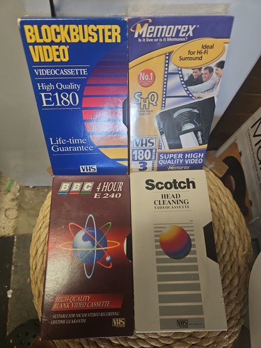 Vhs video cassette tape - 3,