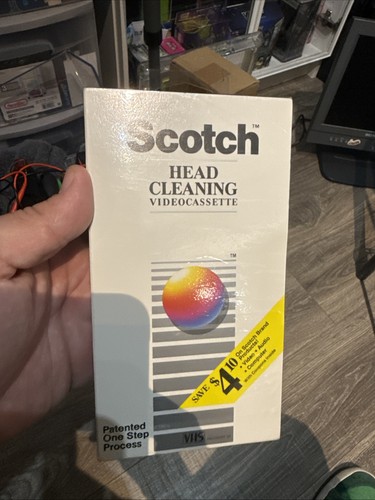 Vtg brand new scotch vhs - new,