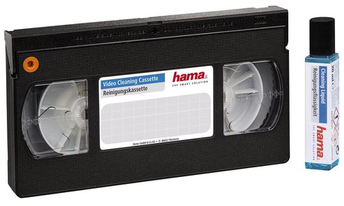 Vhs video - cleaning, tape