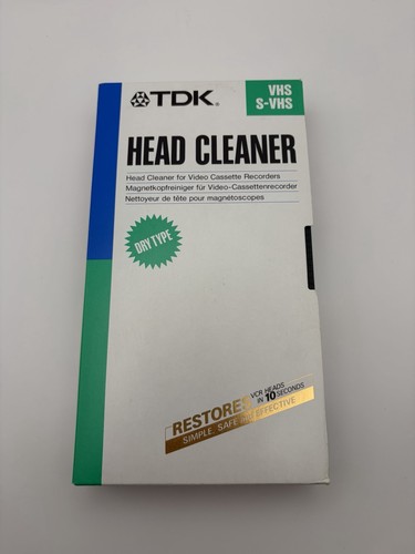 Tdk tcl vhs - vhs, vcr