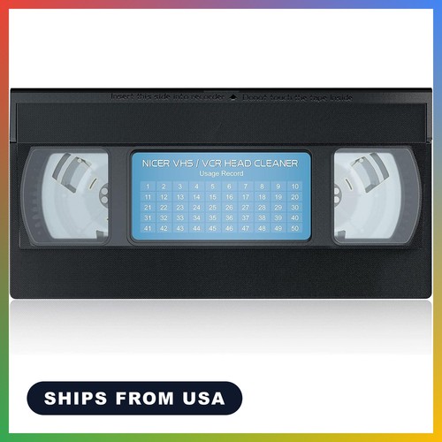 Vcr head cleaner - vcr, vhs