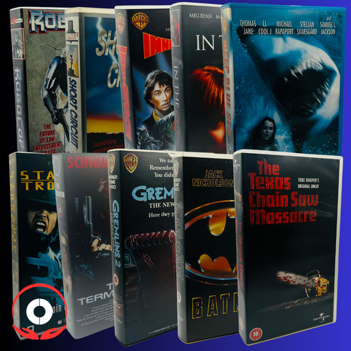 Vhs video tapes blockbuster - |,