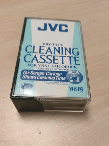 Jvc vhs cleaning cassette - vhs-c,