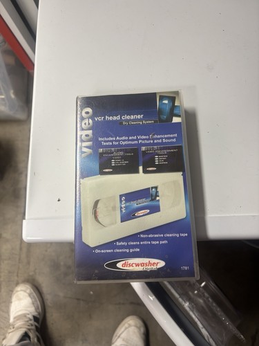 Discwasher digital vhs vcr - discwasher,