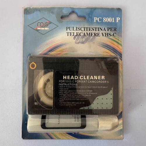 Itex vhs cleaning video - mg, vhs-c