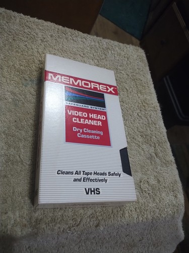 Memorex video head cleaner vhs - memorex,