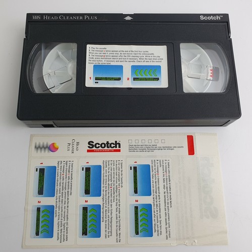 Scotch video cassette - video, head