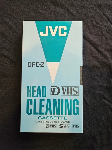 Jvc vhs head cleaning - jvc, tape