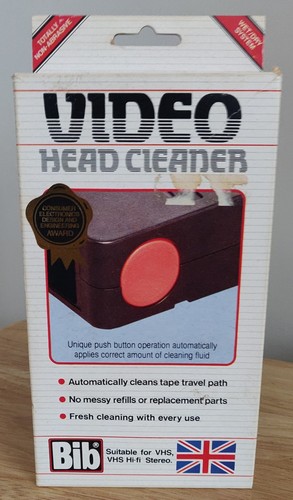 Vintage bib vhs - video, hi-fi