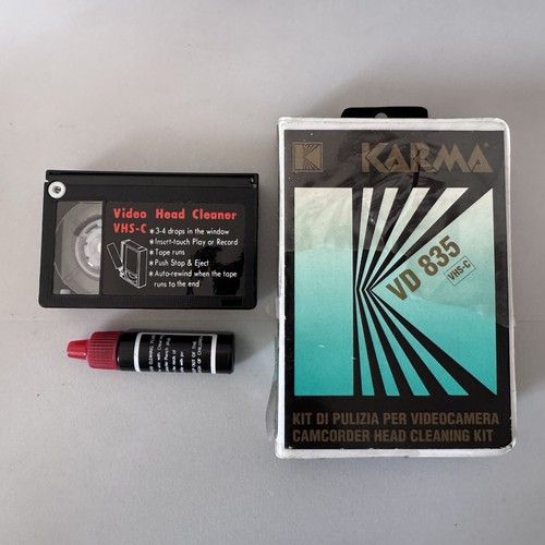 Karma vhs cleaning video - cleaning,