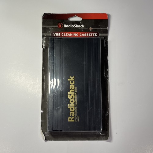Radio shack vhs head cleaner - vhs,